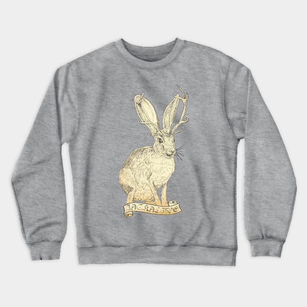 Jackalope Crewneck Sweatshirt by Hiraeth Tees